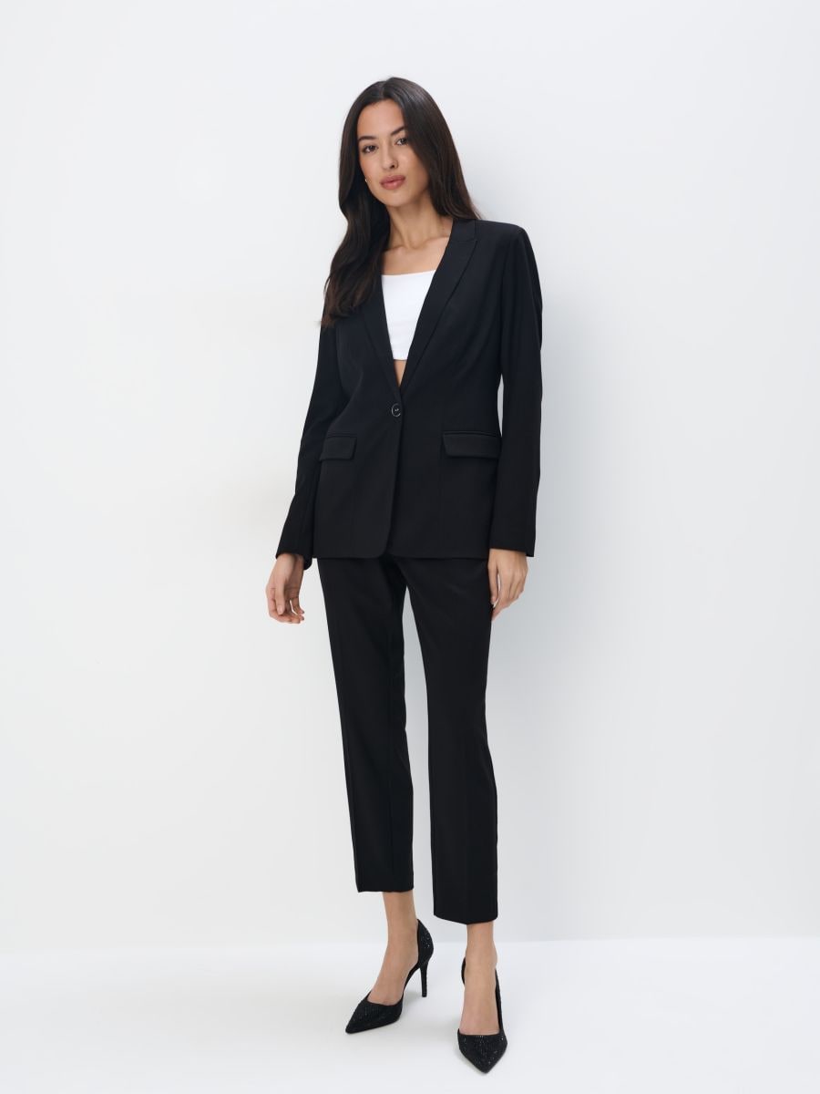 Eleganckie spodnie w kratę