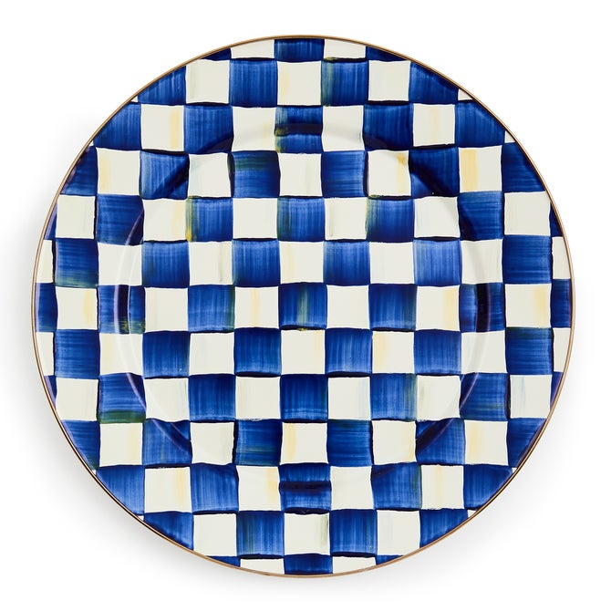 Royal Check Serving Platter