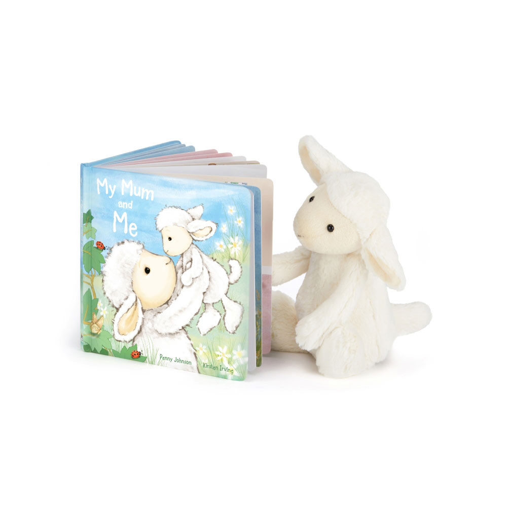 My Mum And Me Book And Bashful Lamb Medium