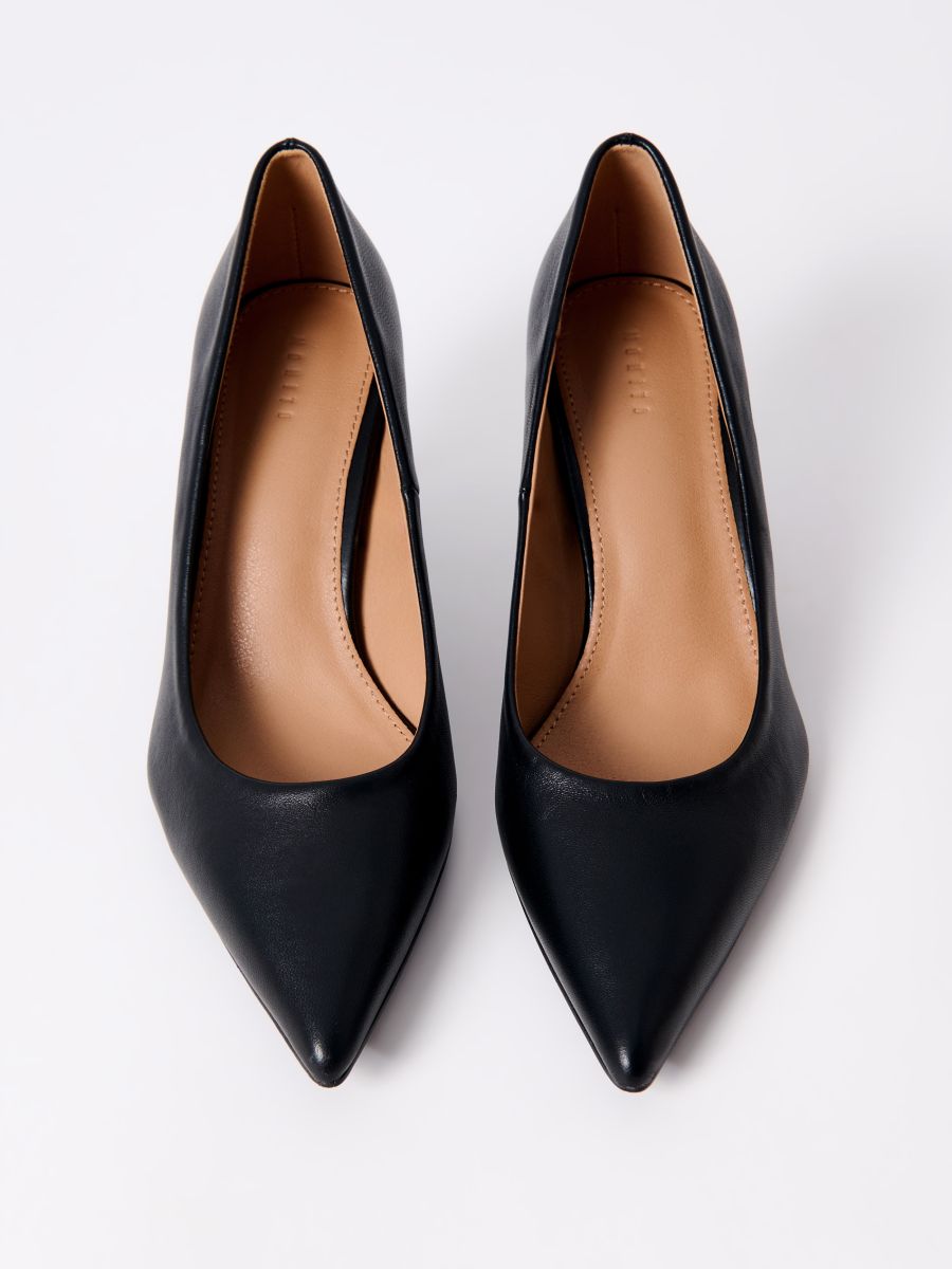 Skórzane czółenka