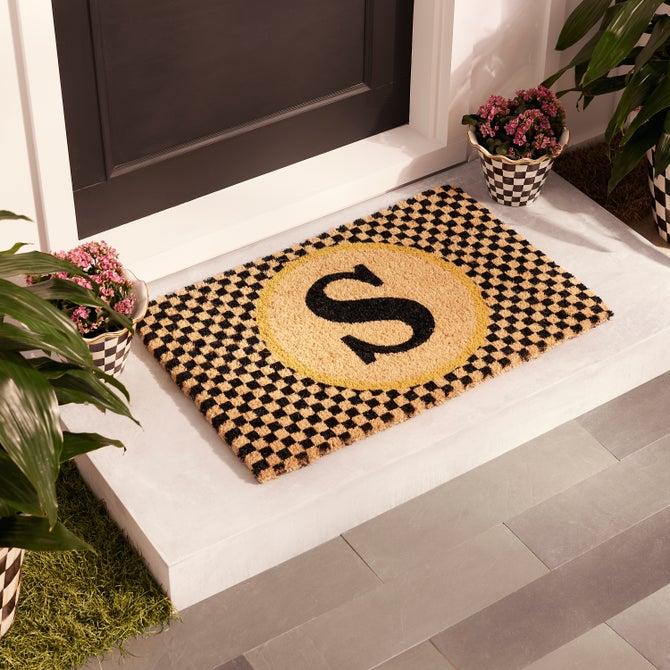 Monogram Entrance Mat