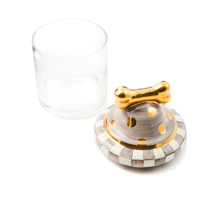 Sterling Canine Cookie Jar