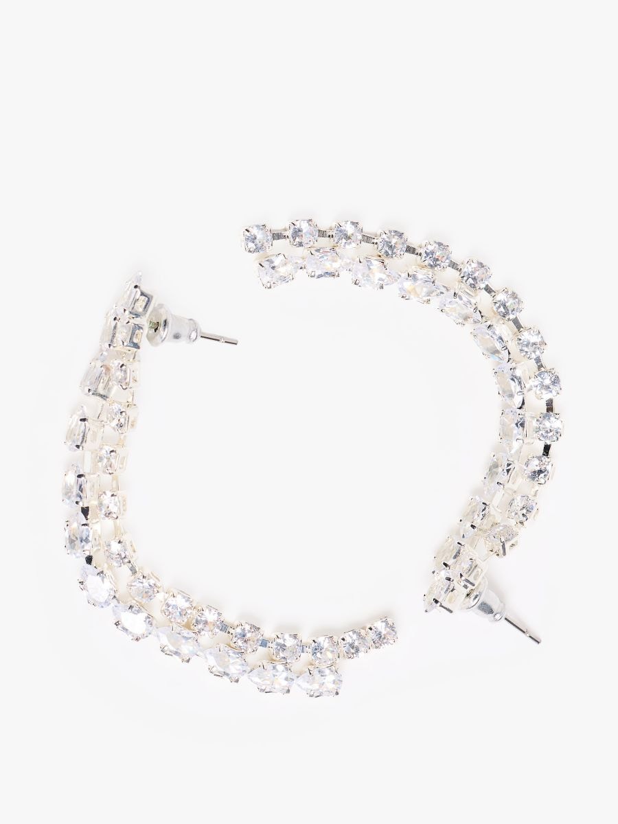 Błyszczące kolczyki