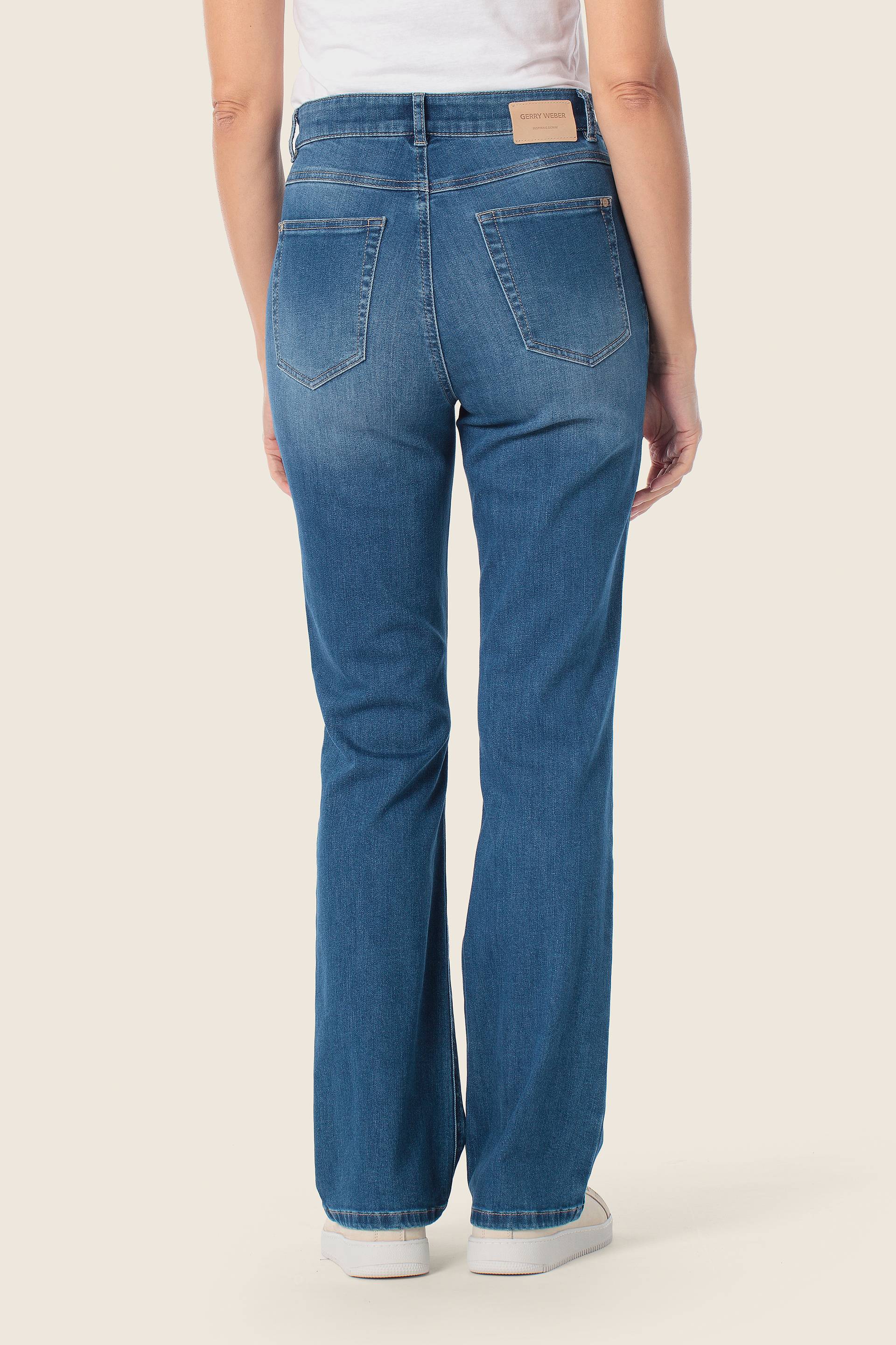 Jeans in ausgewaschener Optik