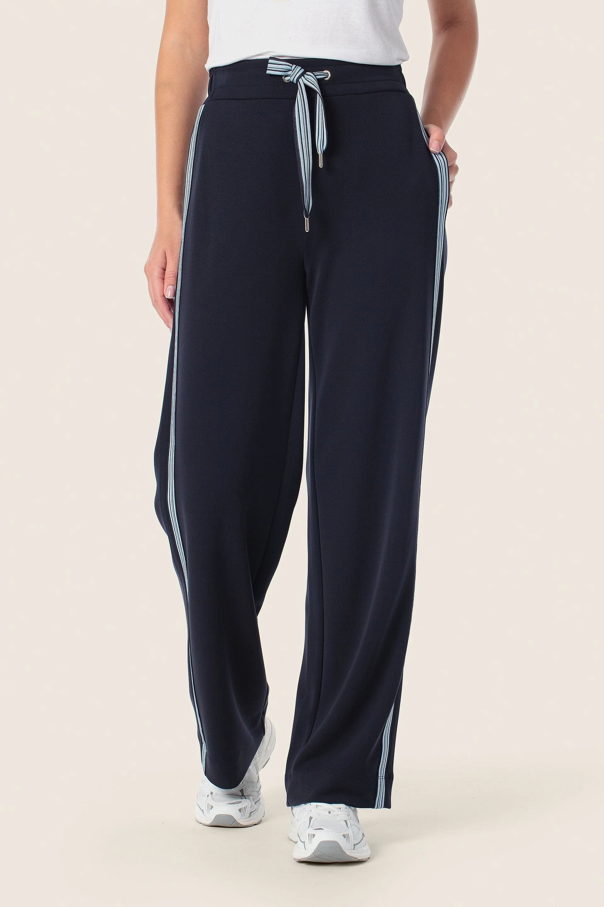 Loungewear Hose mit weitem Bein