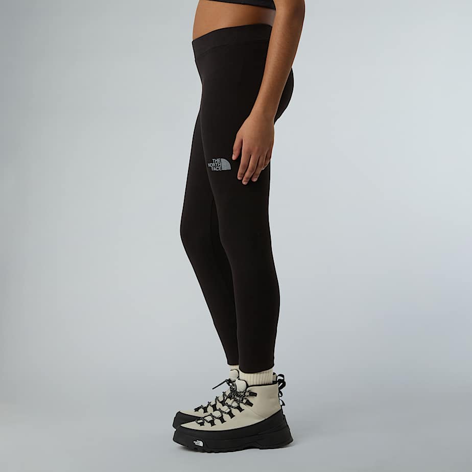 Girls' Reflective Logo Leggings