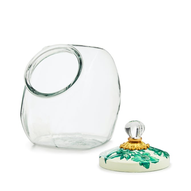 Cookie Jar with Royal English Garden Lid