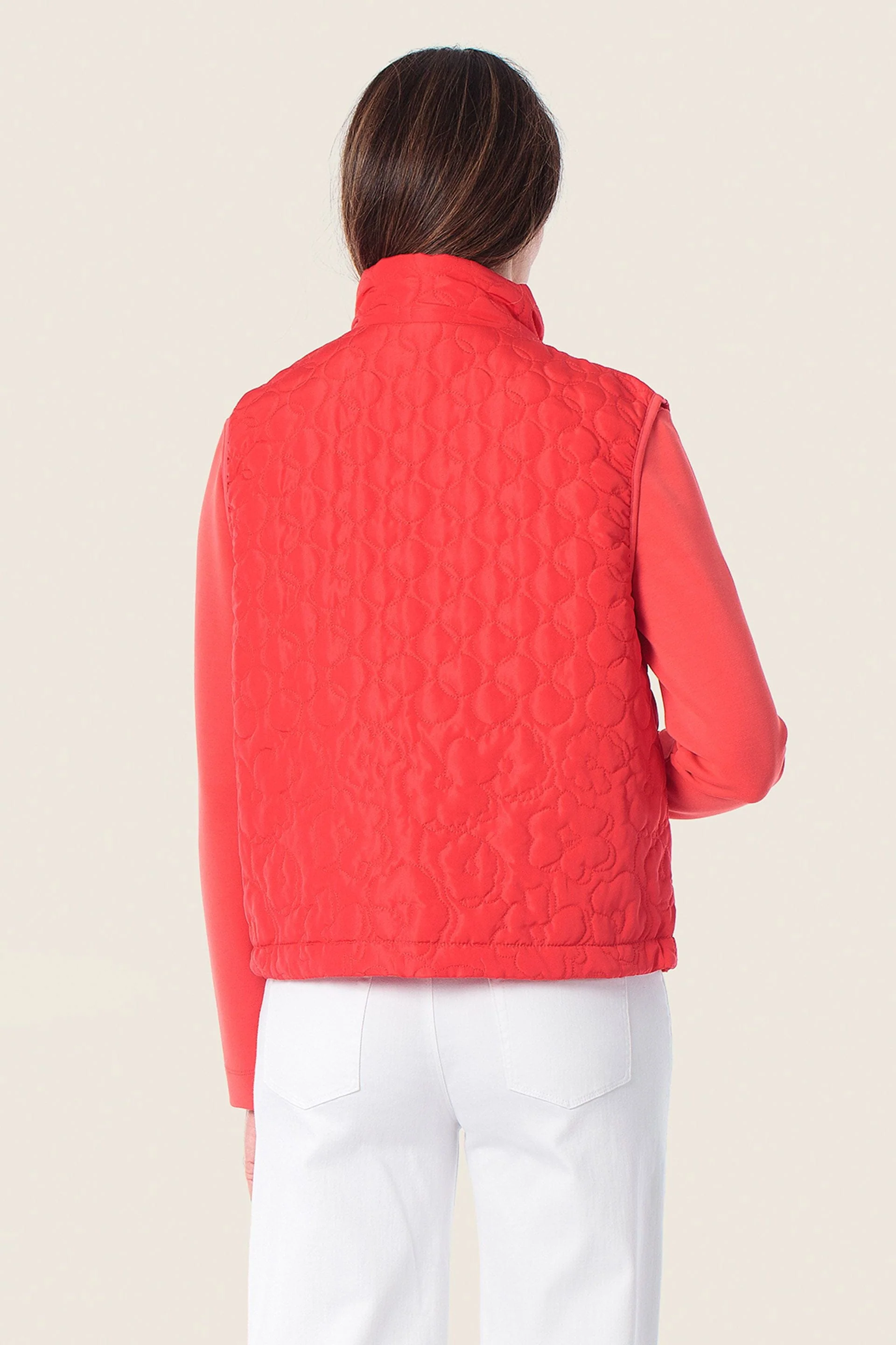 Steppweste mit Rundquiltmuster