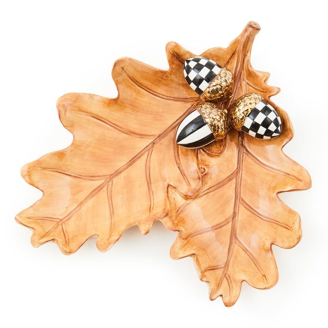 Autumnology Oak Leaf & Acorn Tray