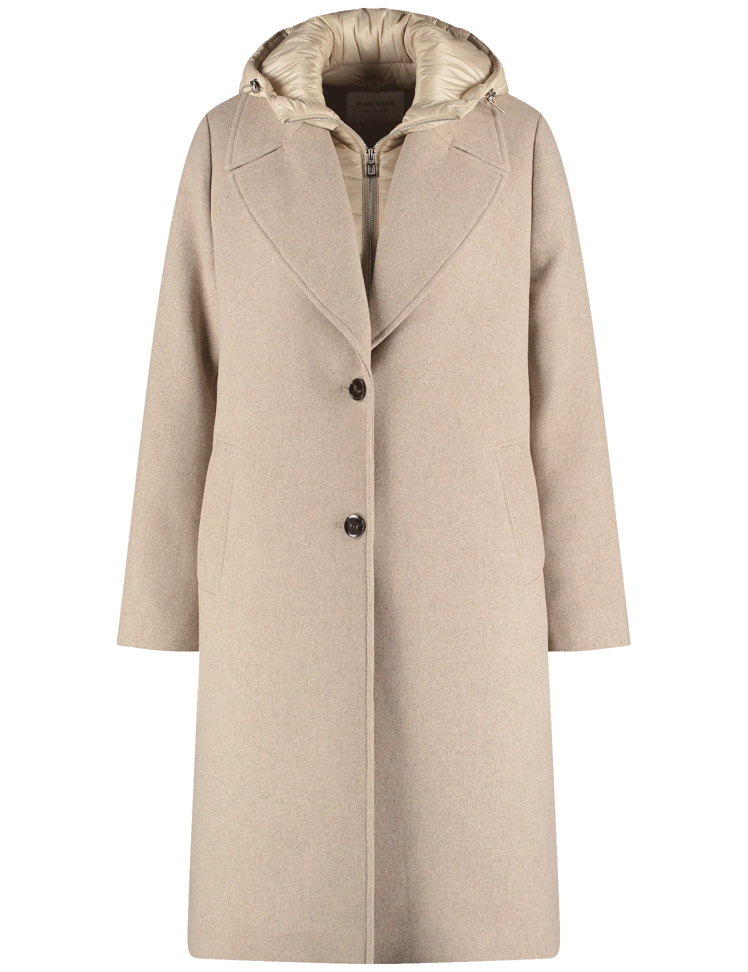 Damen Jacke mit langen Ärmeln aus Webstoff