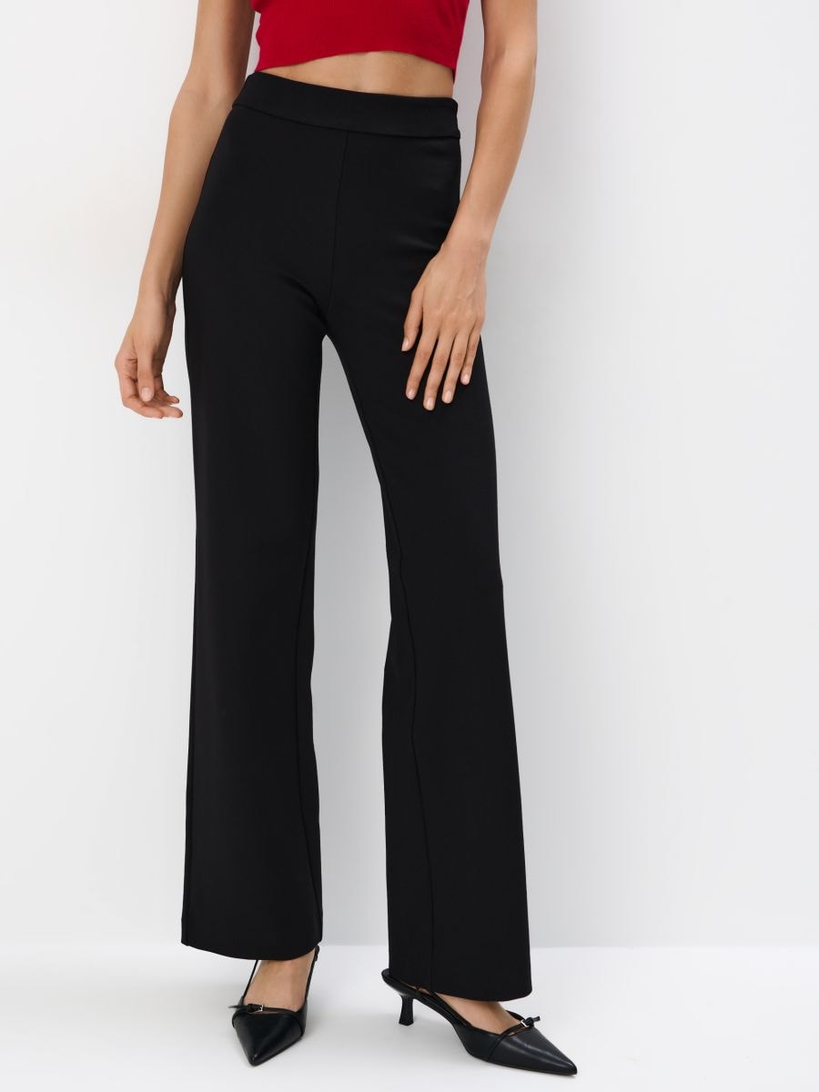 Eleganckie czarne spodnie