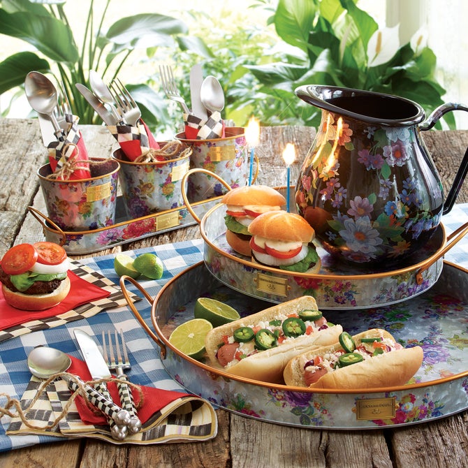 Courtly Check Supper Club 3-Piece Place Setting