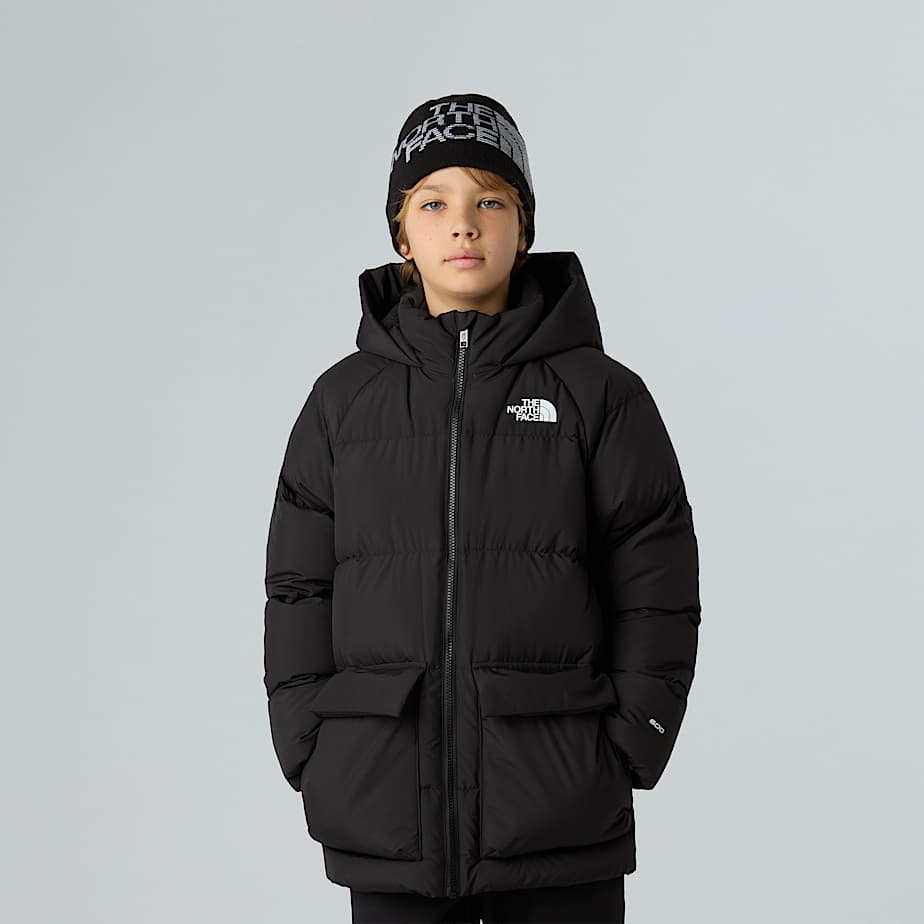 Teens' Down Fleece-Lined Short Parka