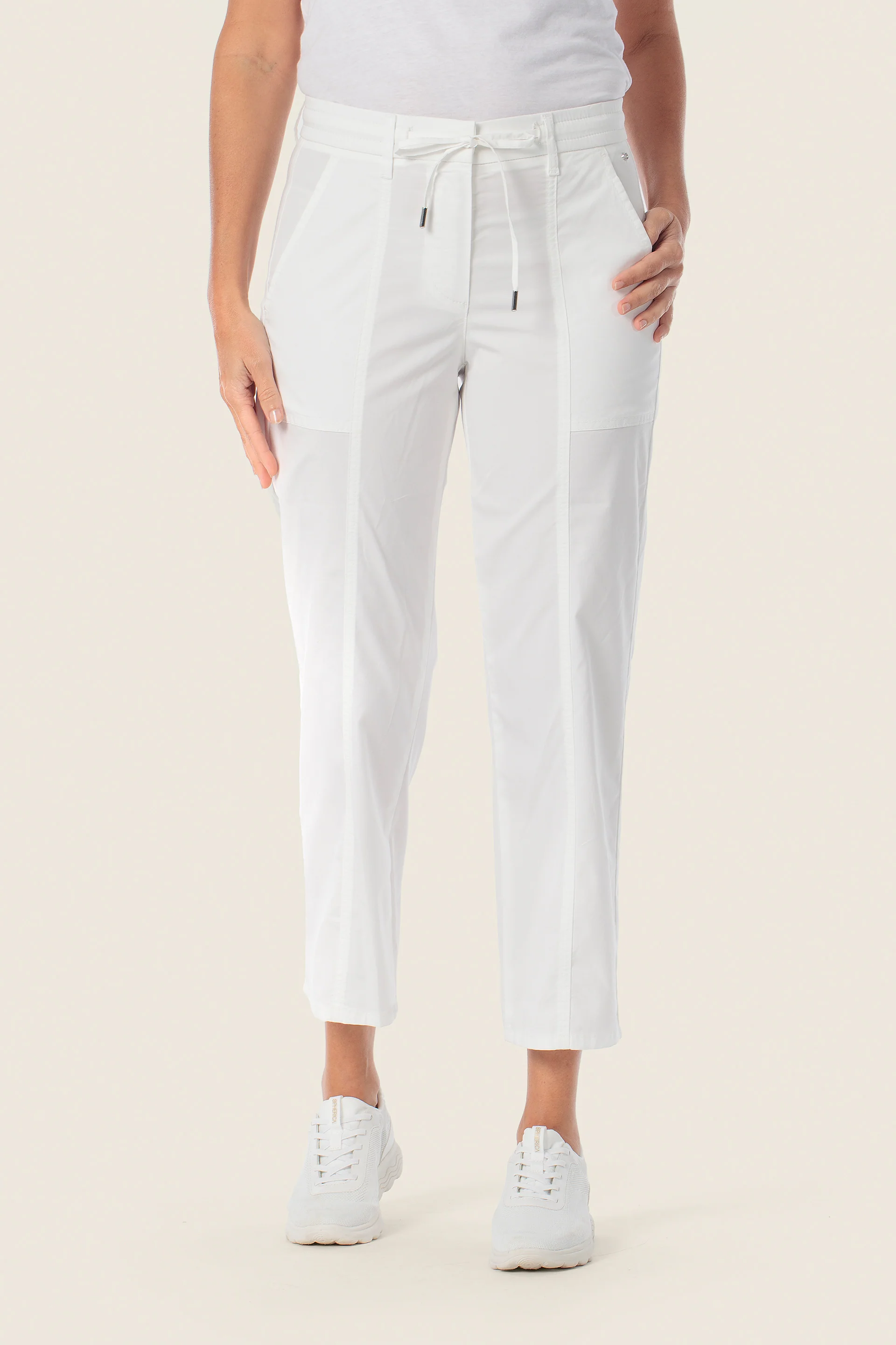 Culotte-Hose mit elastischem Bund