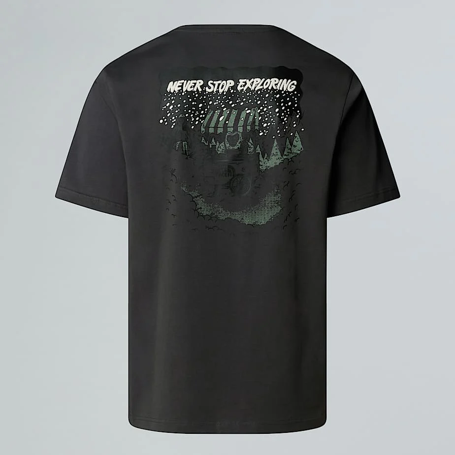 Unisex Powder Days Relaxed Graphic T-Shirt