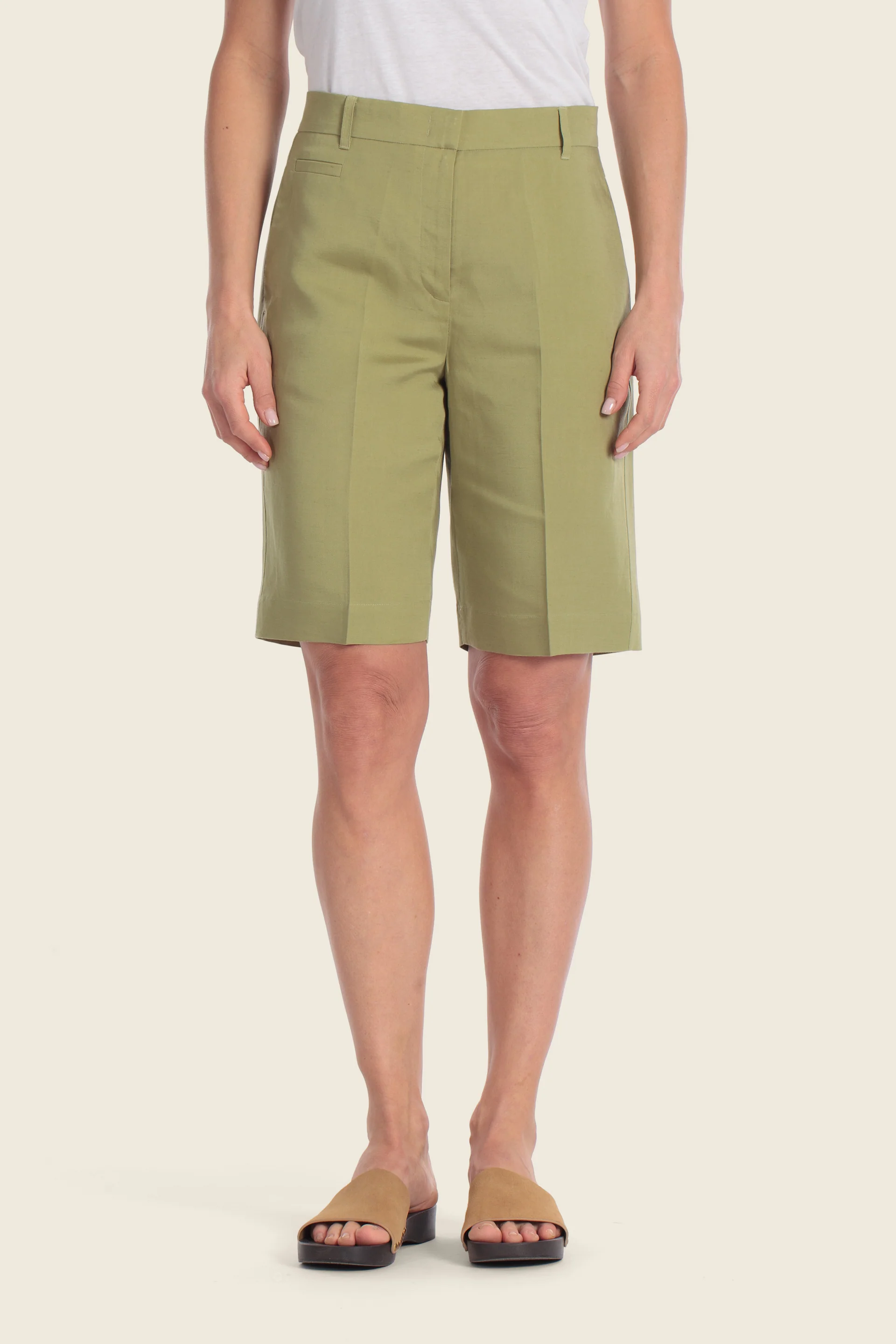 Chino-Bermudashorts aus Tencel™-Mischung