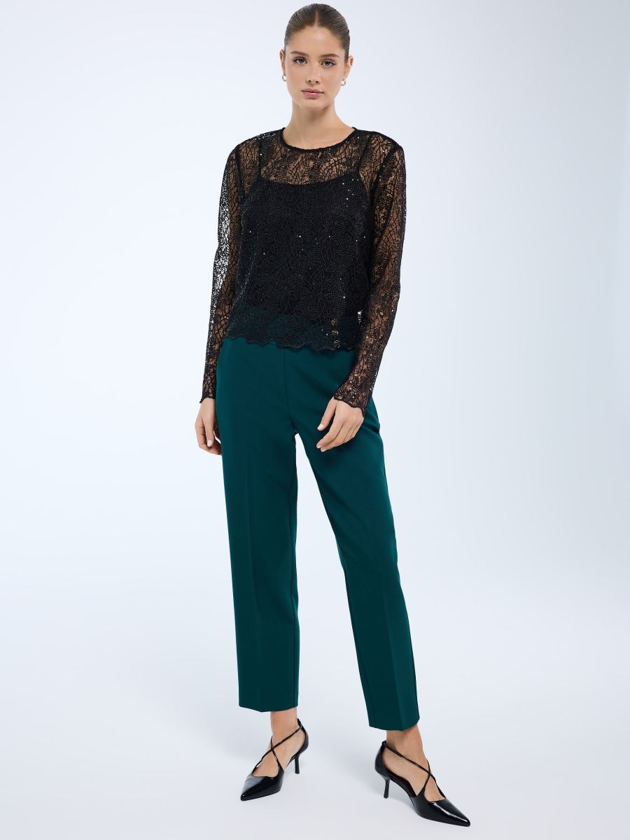 Spodnie cygaretki petite