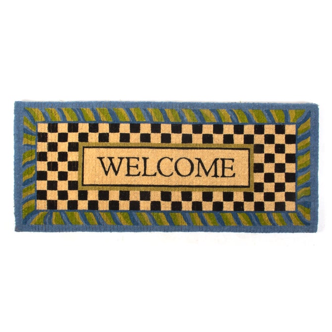 Periwinkle Welcome Mat