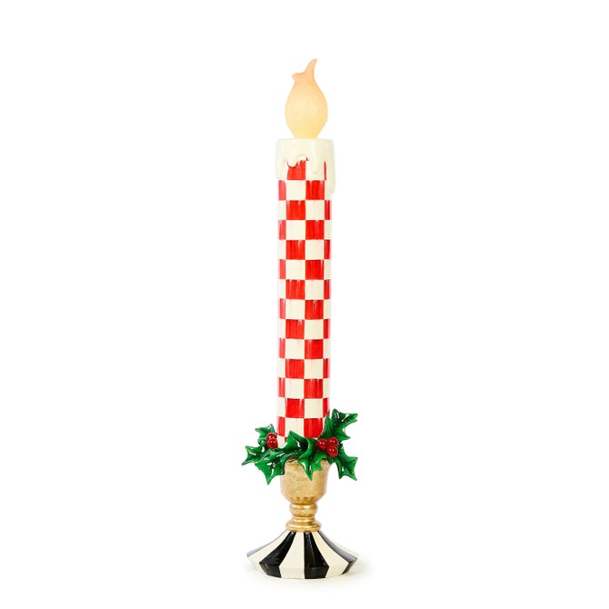 Check It Out Illuminated Large Trophy Candle