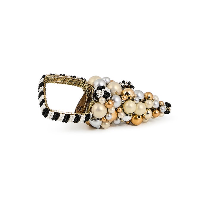 Glam Up Beaded Tree Napkin Rings, Set of 4