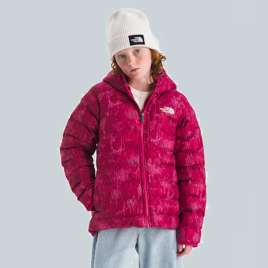 Girls’ Reversible Perrito Hooded Jacket—Print