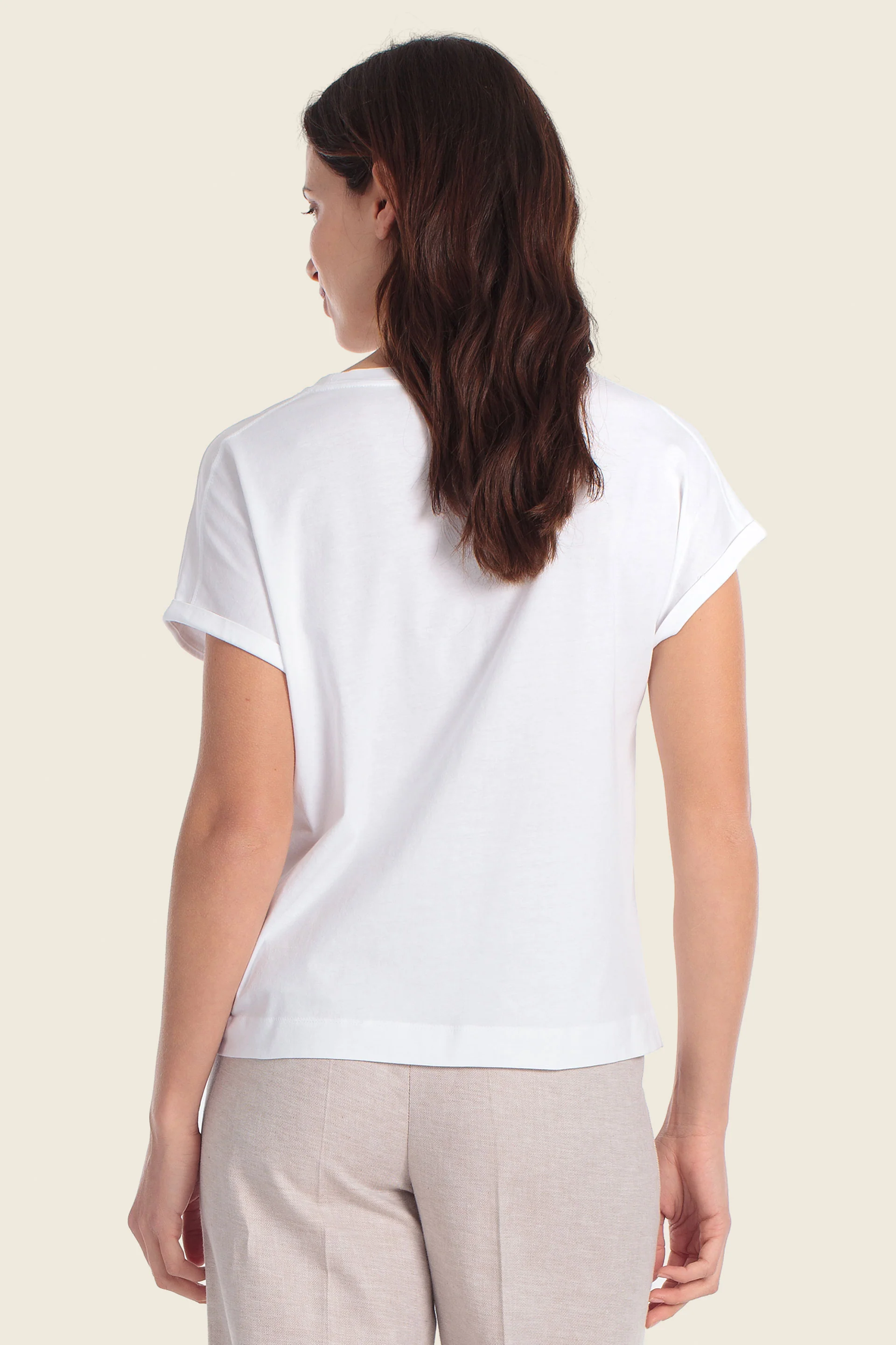 Bedrucktes T-Shirt mit Schriftzugdesign