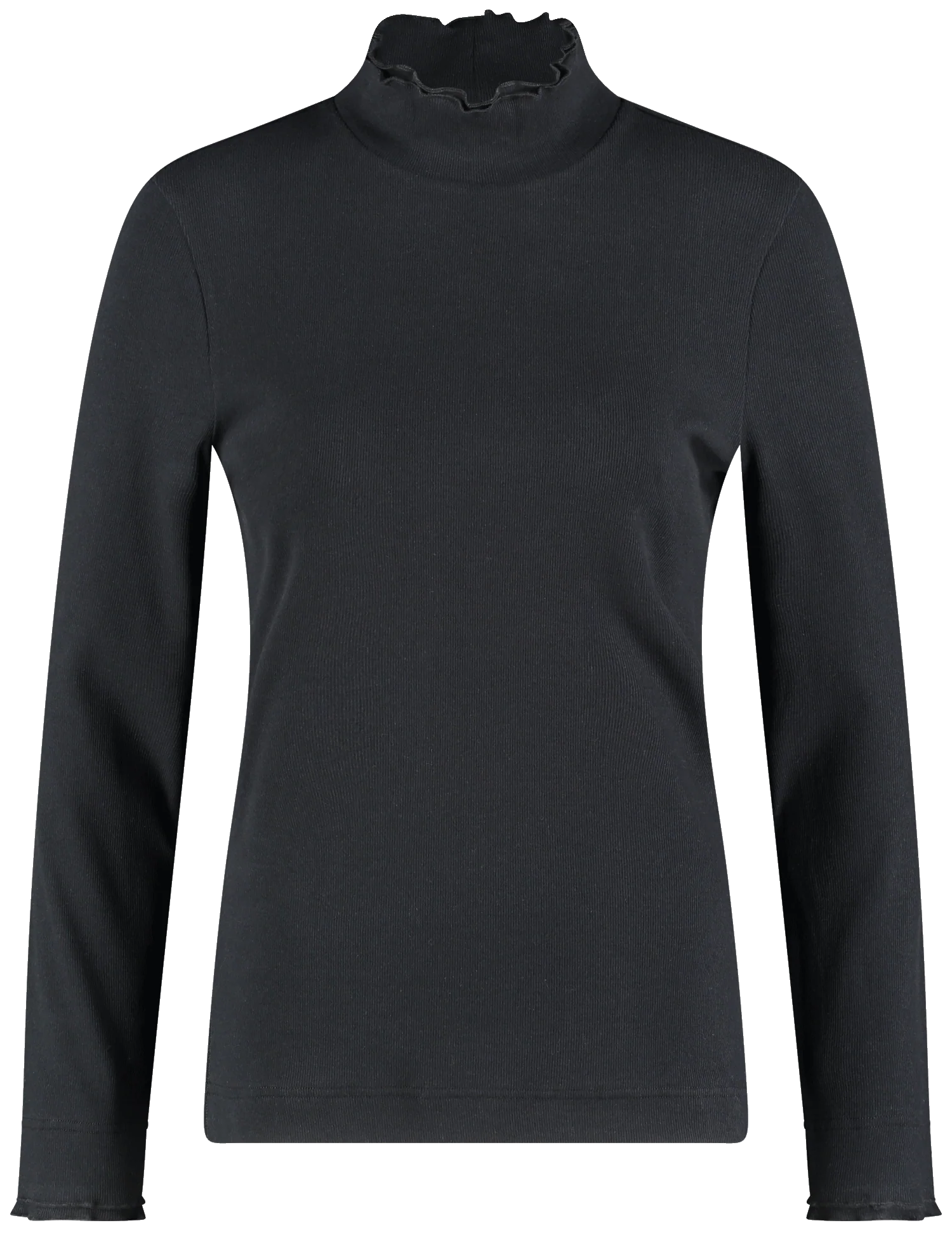 Damen Langarmshirt mit Kragen