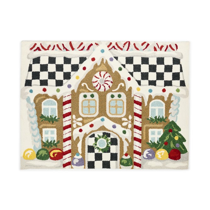 Gingerbread House 3' x 5' Rug
