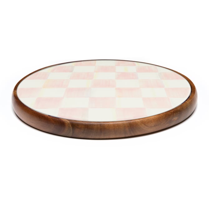Rosy Check Large Trivet