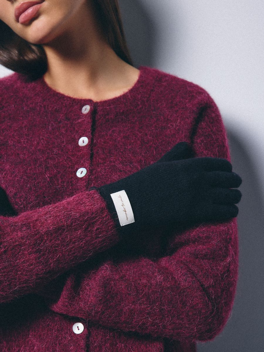 Wełniane rękawiczki