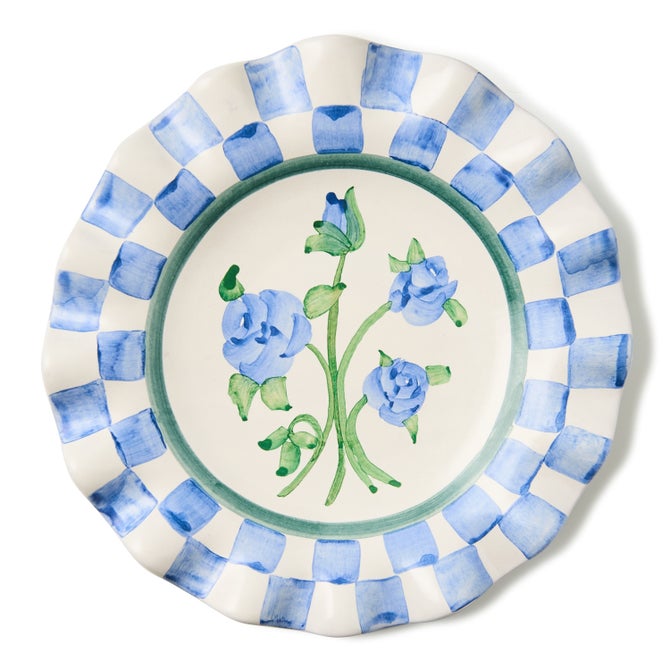 Megan Stokes Fluted Dessert Plate