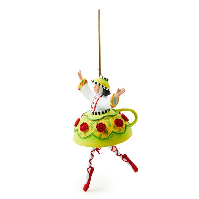 Patience Brewster Nutcracker Suite Chinese Teacup Ornament