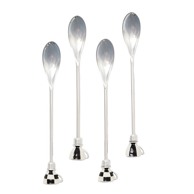 Courtly Espresso Spoons, Set of 4