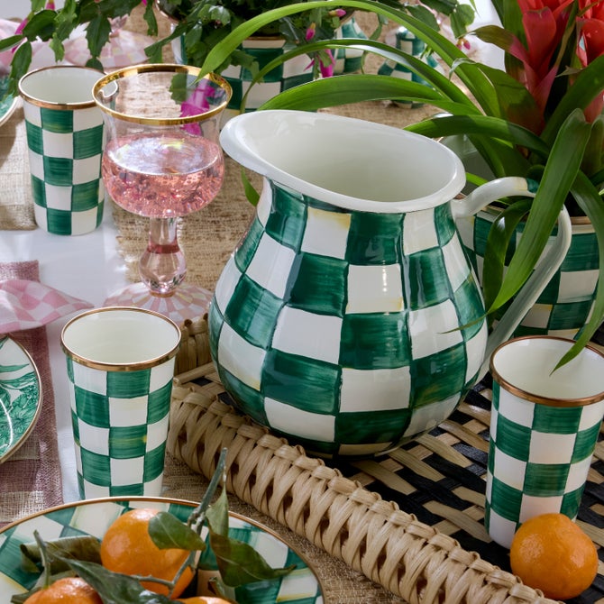 Enamel Round Pitcher