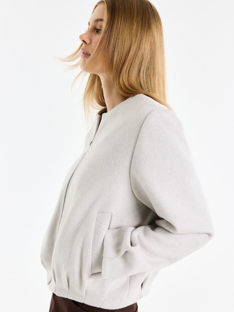 Kurtka bomberka z wełną