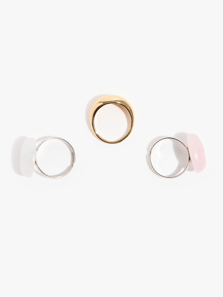 Zestaw pierścionków