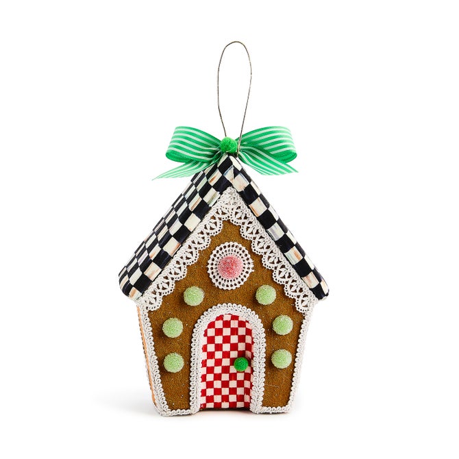 Check It Out Gingerbread Fabric Ornament