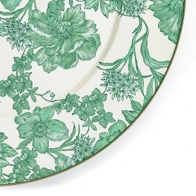 Emerald English Garden Serving Platter