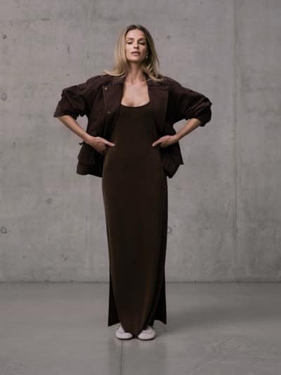 Sukienka maxi na ramiączkach