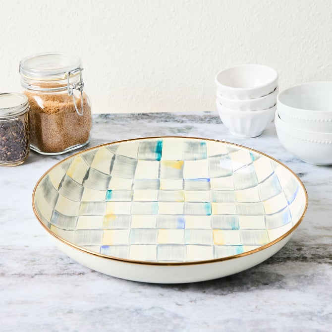 Sterling Check Abundant Bowl