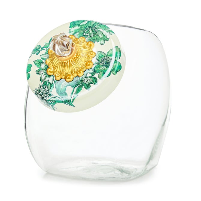 Sweets Jar with Royal English Garden Lid