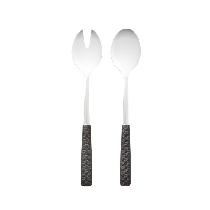 Everyday Black Salad Serving Set