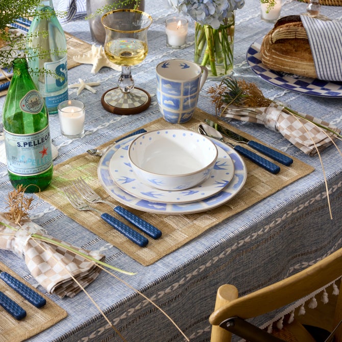 Sinamay Placemats, Set of 4