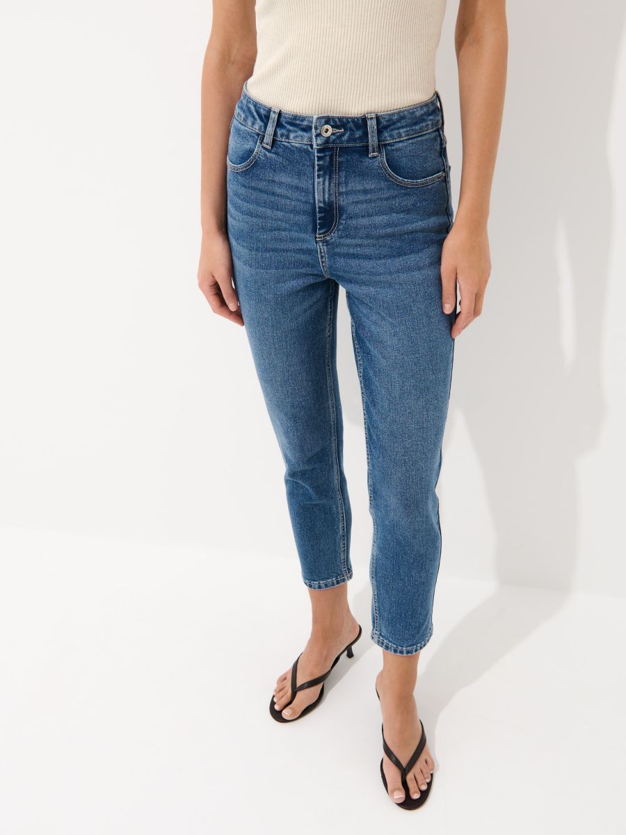 Jeansy mom slim