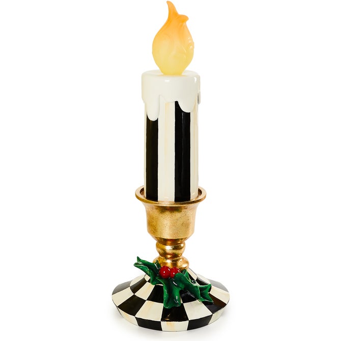 Courtly Illuminated Small Trophy Candle