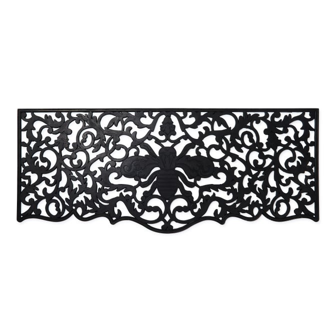 Queen Bee Rubber Double Door Mat