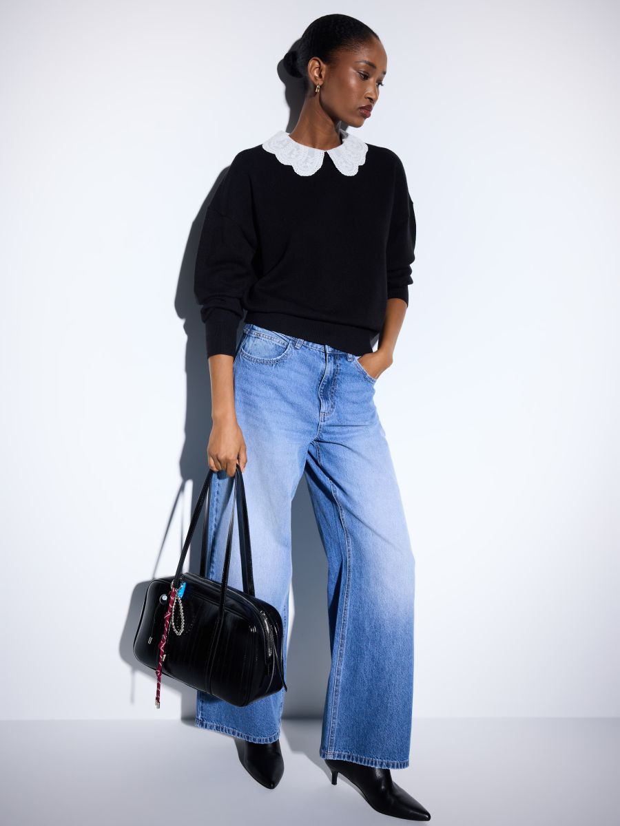 Sweter z kołnierzykiem