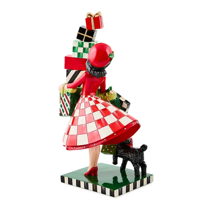 Check It Out Shopper Figurine