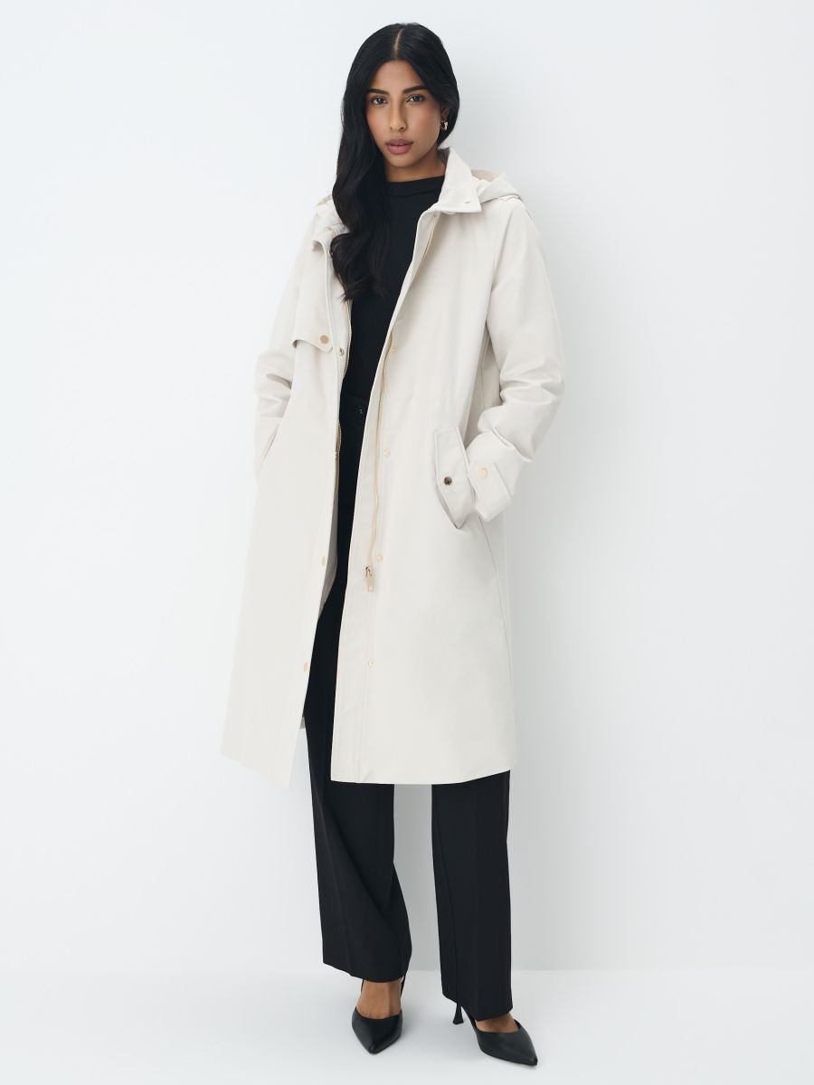 Kurtka parka z kapturem