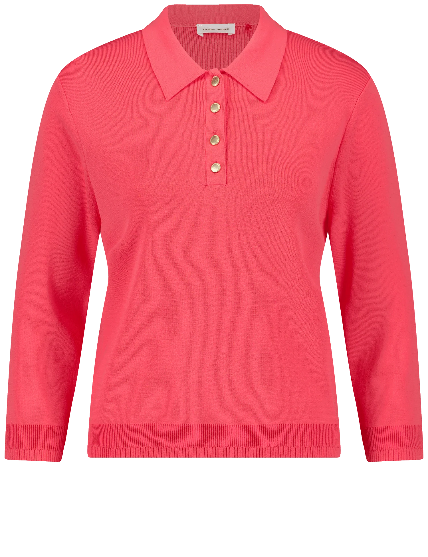 Damen Pullover mit Polokragen